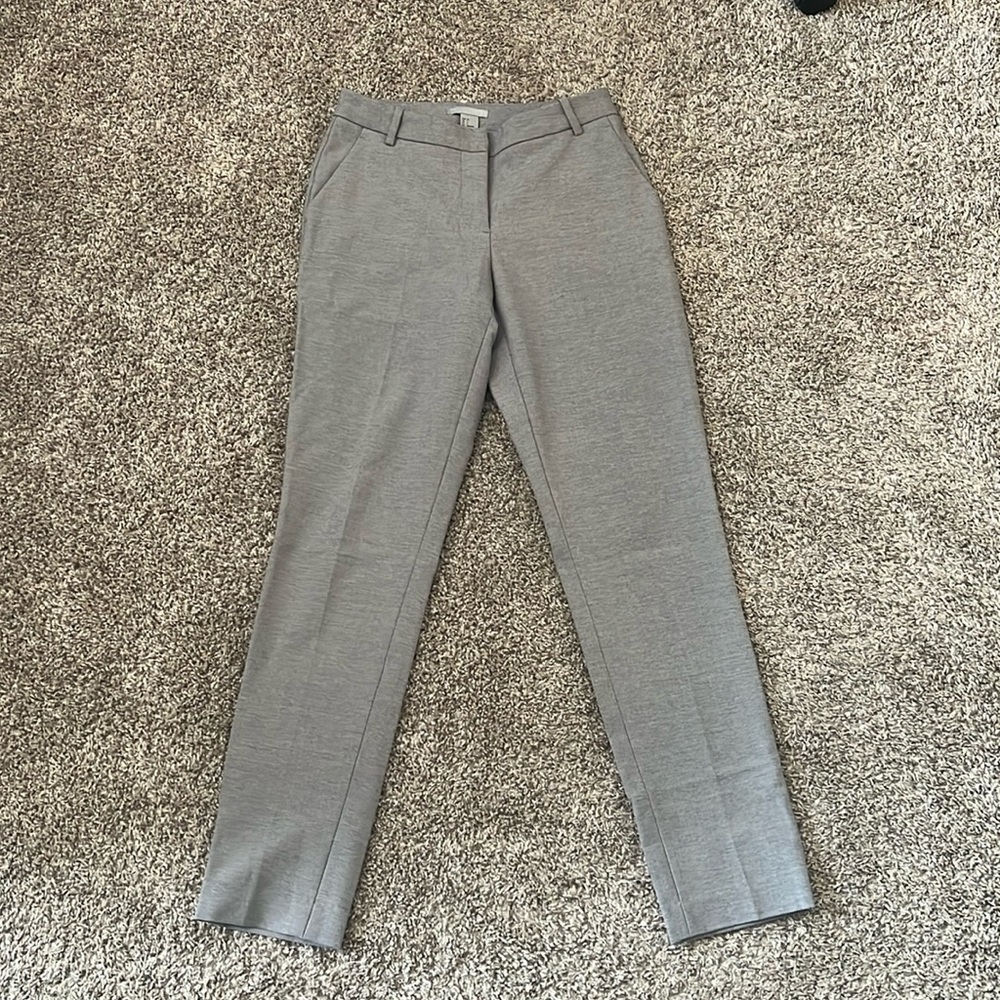 H&M gray work pants size 2
